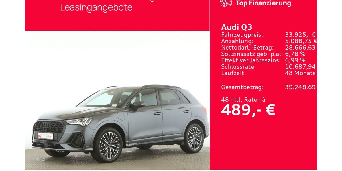Audi Q3 37.551 km 33.925 &euro; Seevetal 21217