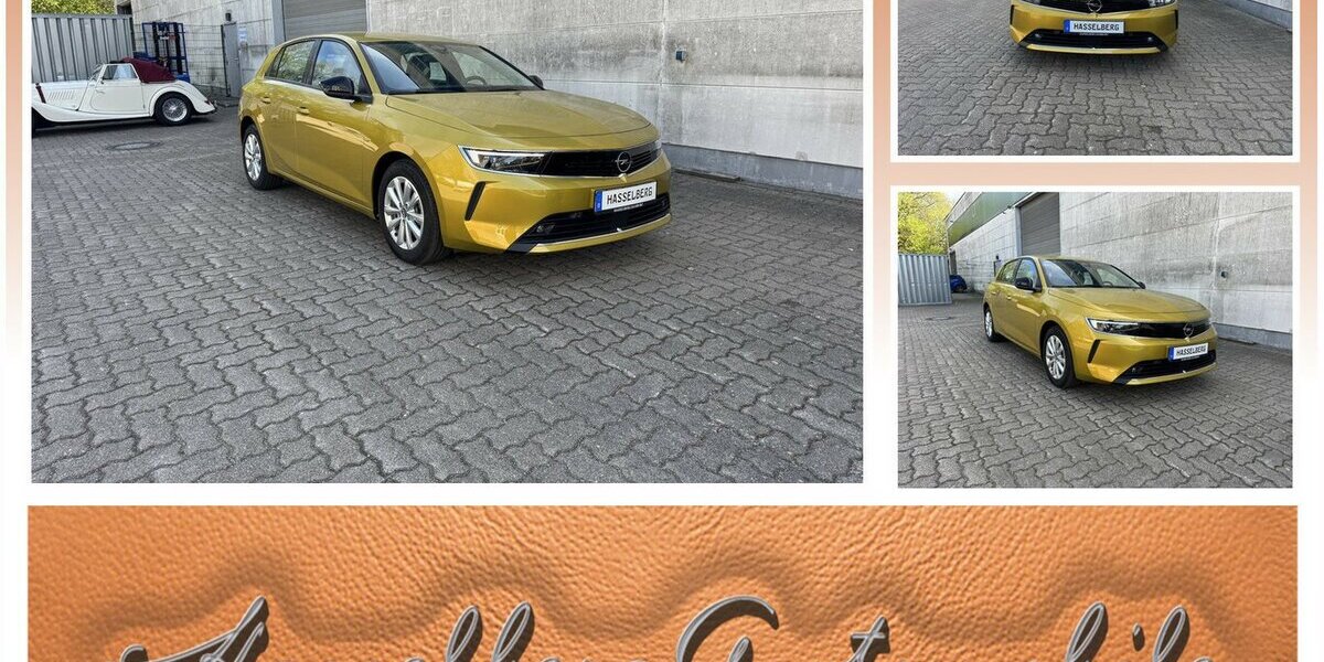 Opel Astra L Kult Gelb 1.001 km 19.999 &euro; Hamburg 22339