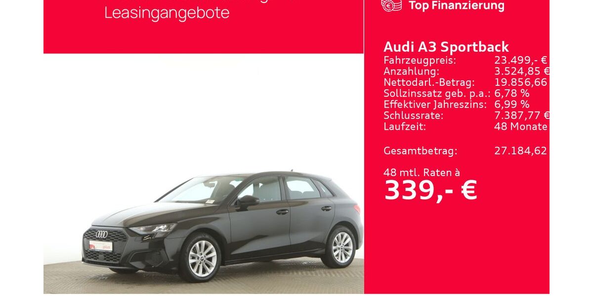 Audi A3 50.682 km 23.429 &euro; Seevetal 21217