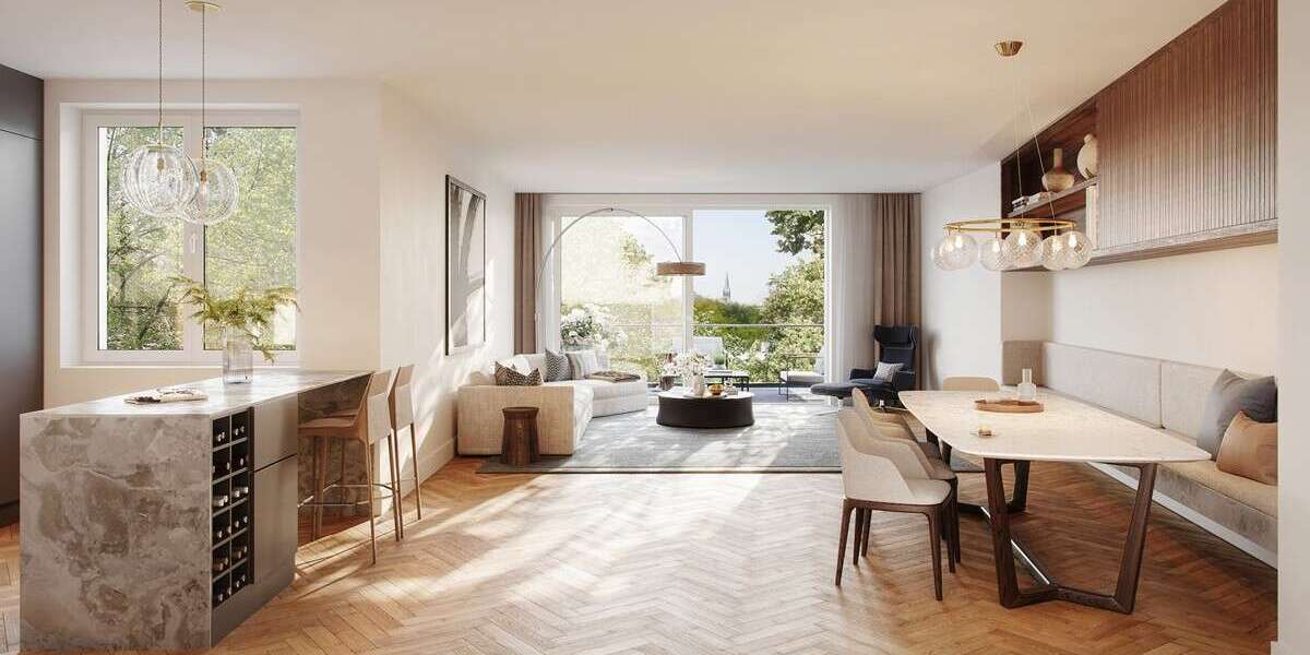 Etagenwohnung Hamburg Uhlenhorst - 3 Zimmer, 128 m&sup2;, 1.865.000&euro; | Angebot:27113330