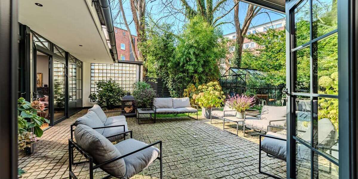 Etagenwohnung Hamburg Hohenfelde - 5 Zimmer, 185 m&sup2;, 4.850&euro; | Angebot:26392095