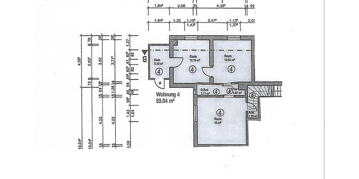 Etagenwohnung Hamburg Bergstedt - 3 Zimmer, 53 m&sup2;, 109.000&euro; | Angebot:21564350