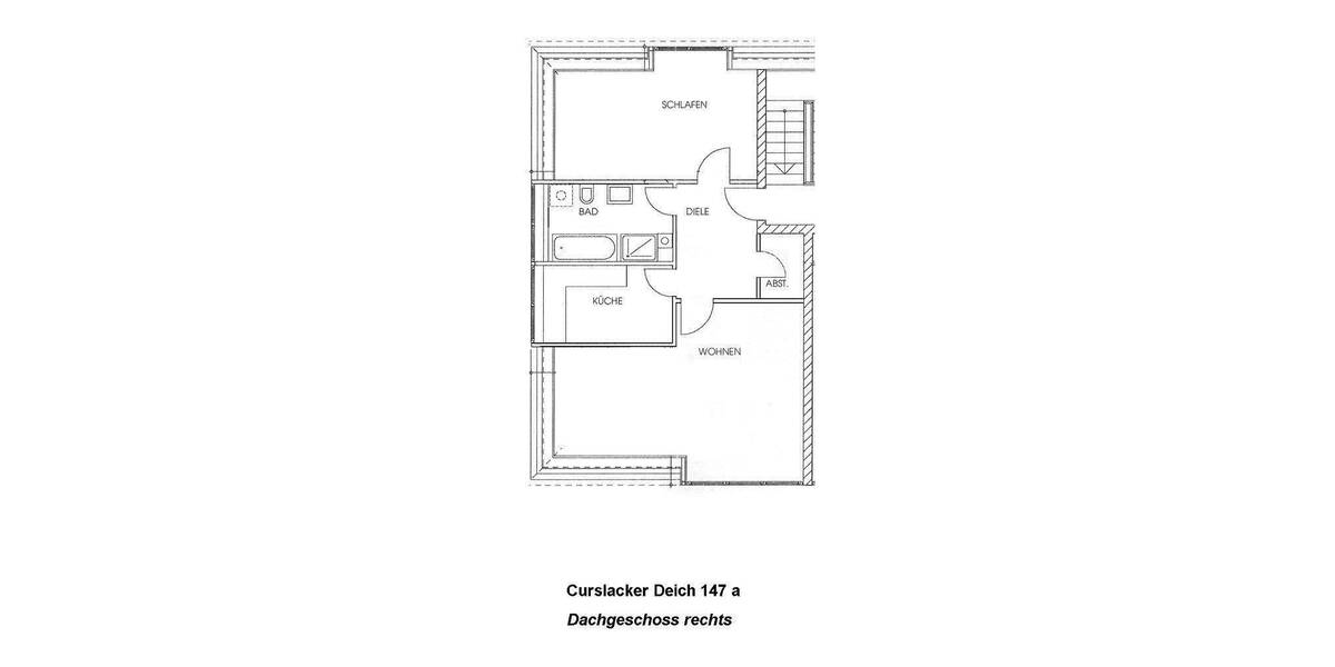 2 Zimmer Wohnung Curslacker Deich 147 a in 21039 Hamburg - Ein Angebot von IVD-HAUSVERWALTUNG GERD VON DER HEIDE Immobilien GmbH 2 zimmer
