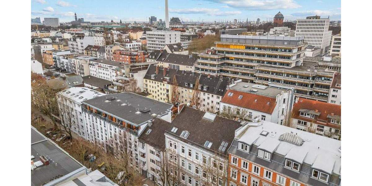 Etagenwohnung Hamburg Rotherbaum - 2 Zimmer, 52 m&sup2;, 449.000&euro; | Angebot:25851565
