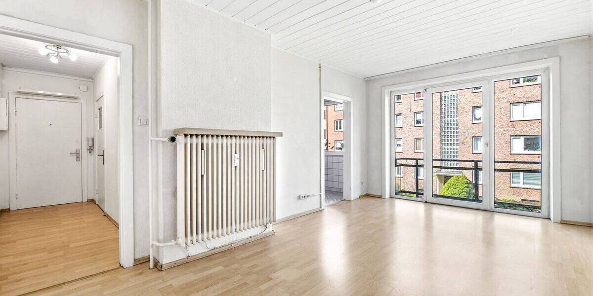 Etagenwohnung Hamburg Barmbek-Süd - 1 Zimmer, 37 m&sup2;, 225.000&euro; | Angebot:26217593