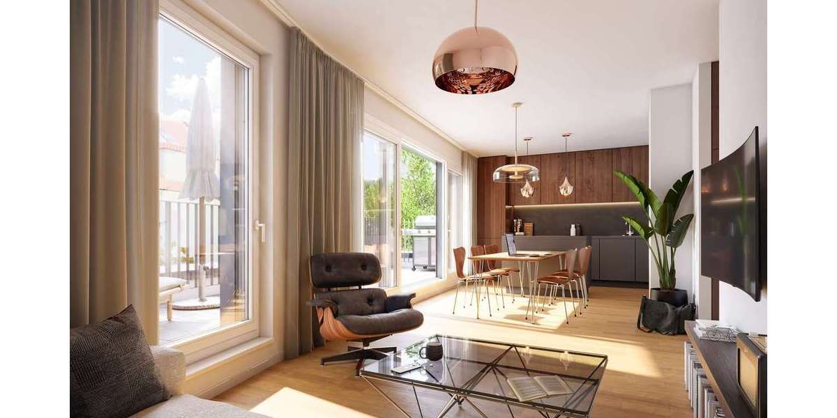 Etagenwohnung Hamburg Harvestehude - 2 Zimmer, 66 m&sup2;, 969.000&euro; | Angebot:20906643