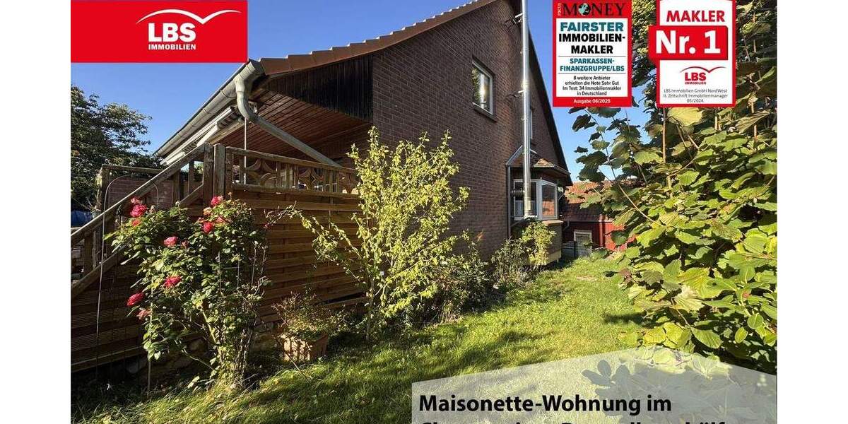 Maisonette-Wohnung im Charme einer DHH - mit eigenem Garten & Terrasse 3 zimmer