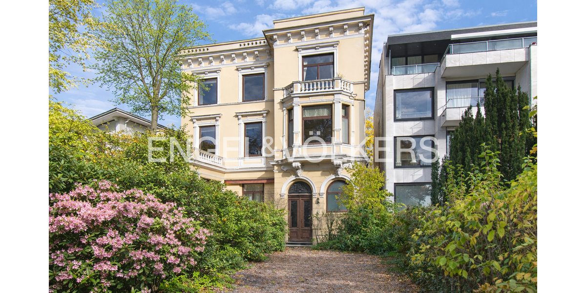 Einfamilienhaus Hamburg Uhlenhorst - 17 Zimmer, 942 m&sup2;, 9.500.000&euro; | Angebot:24624800