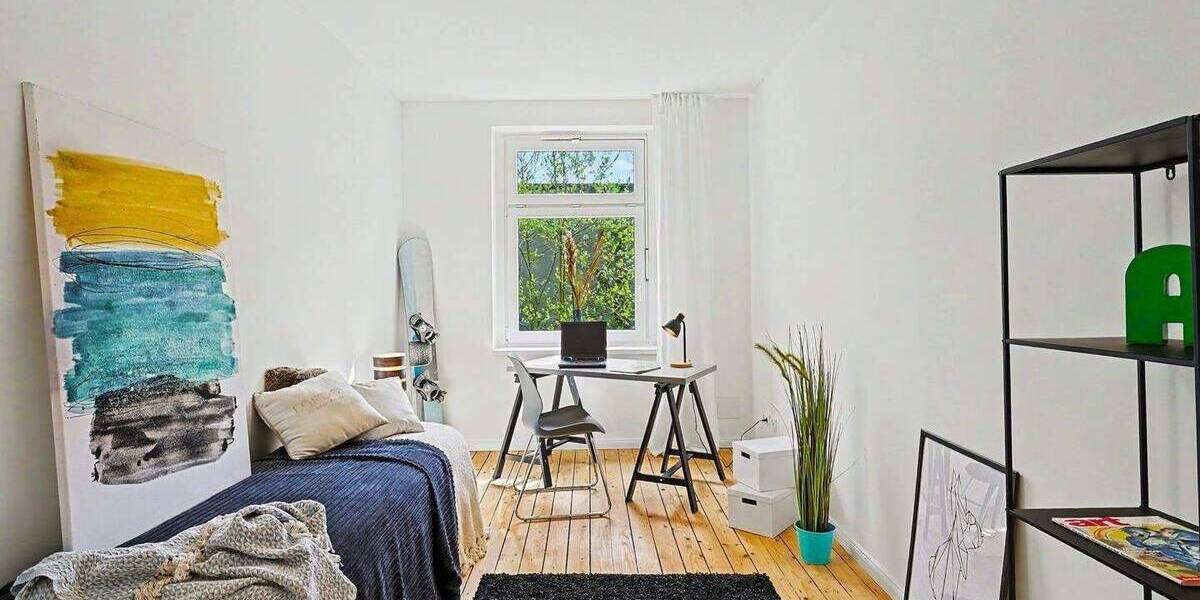 Etagenwohnung Hamburg Barmbek-Süd - 3 Zimmer, 56 m&sup2;, 419.000&euro; | Angebot:26904194