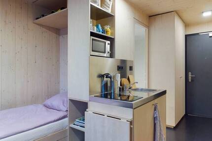 DIE ZIMMEREI | Aktion 25% auf 1. Miete! Möblierte Wohnung ideal für Praktikant:innen | Basic Bude 1 zimmer