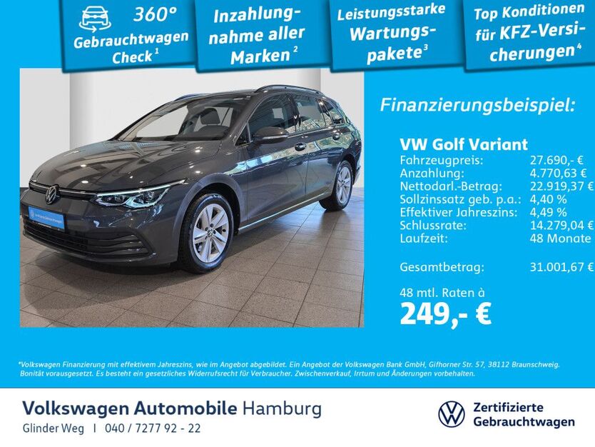 VW Golf 22.519 km 27.690 € Glinde 21509