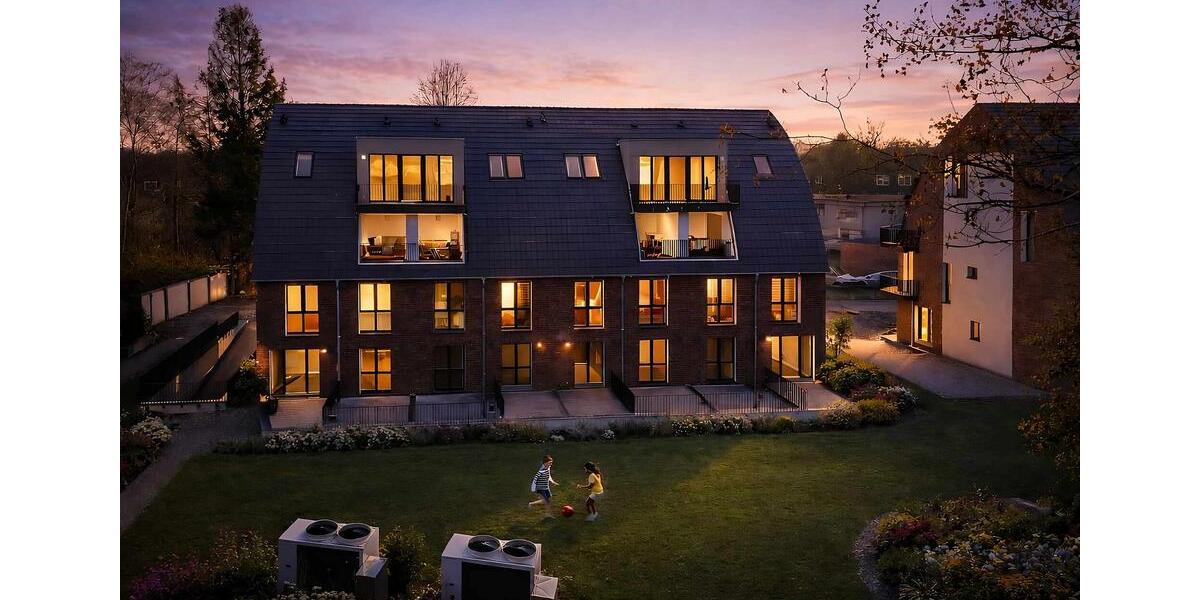 Exklusive Neubauwohnung mit eigenem Garten in Toplage von Poppenbüttel 3 zimmer