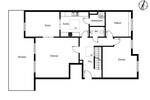 Etagenwohnung Hamburg Lokstedt - 4 Zimmer, 129 m&sup2;, 1.100.000&euro; | Angebot:26930153