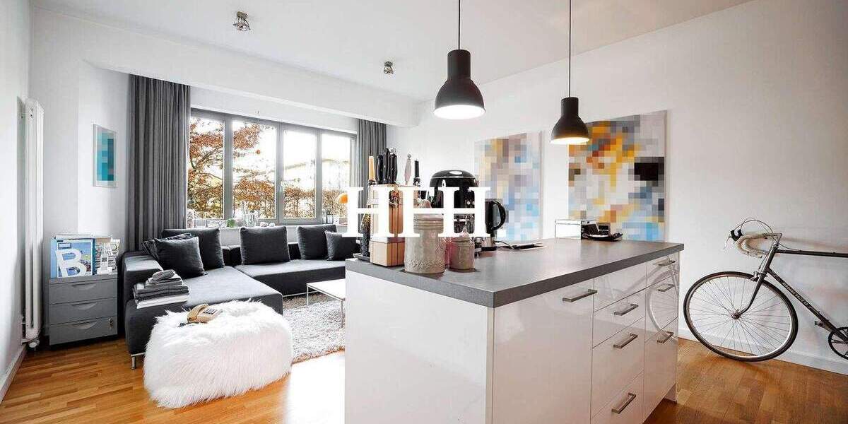 Etagenwohnung Hamburg Alsterdorf - 2 Zimmer, 55 m&sup2;, 359.000&euro; | Angebot:25745847