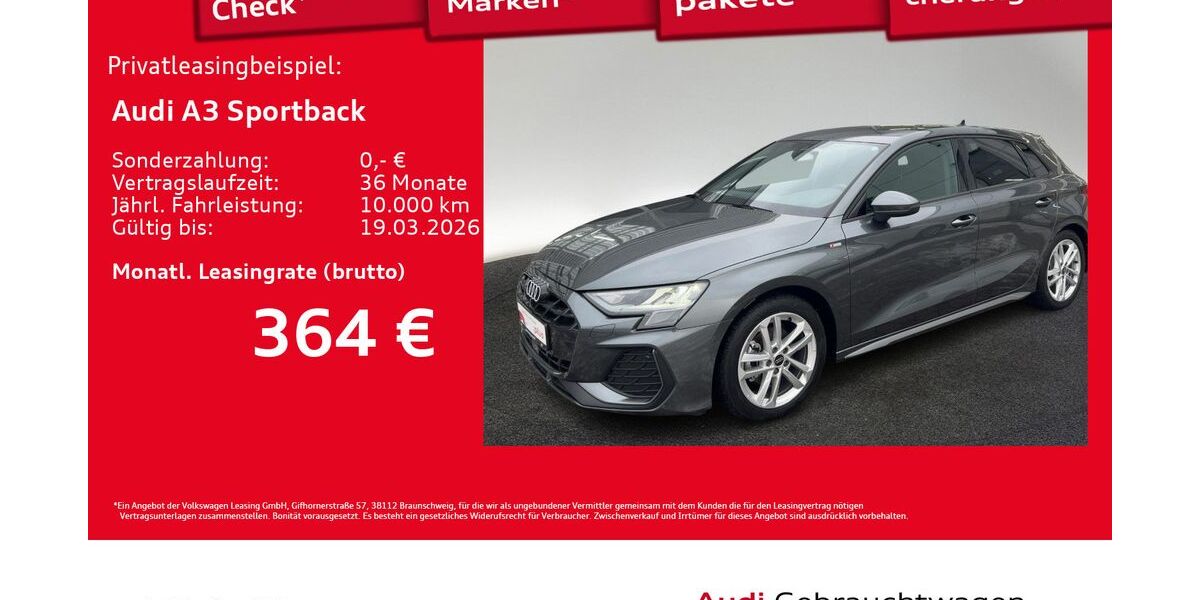 Audi A3 28.428 km 34.240 &euro; Hamburg 22529