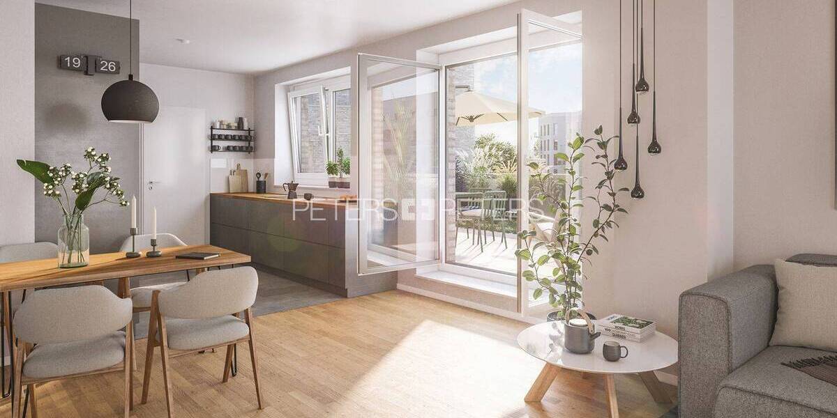 Etagenwohnung Hamburg Groß Borstel - 3 Zimmer, 79 m&sup2;, 1.699&euro; | Angebot:26596672