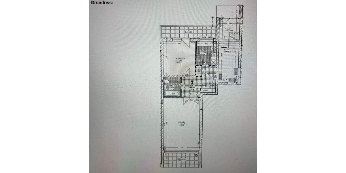 Etagenwohnung Ahrensburg - 2 Zimmer, 74 m&sup2;, 1.110&euro; | Angebot:23115248