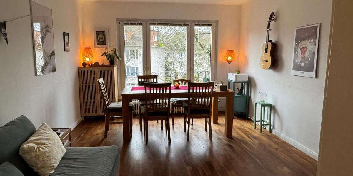 Etagenwohnung Hamburg Ottensen - 3 Zimmer, 56 m&sup2;, 432.000&euro; | Angebot:26071141