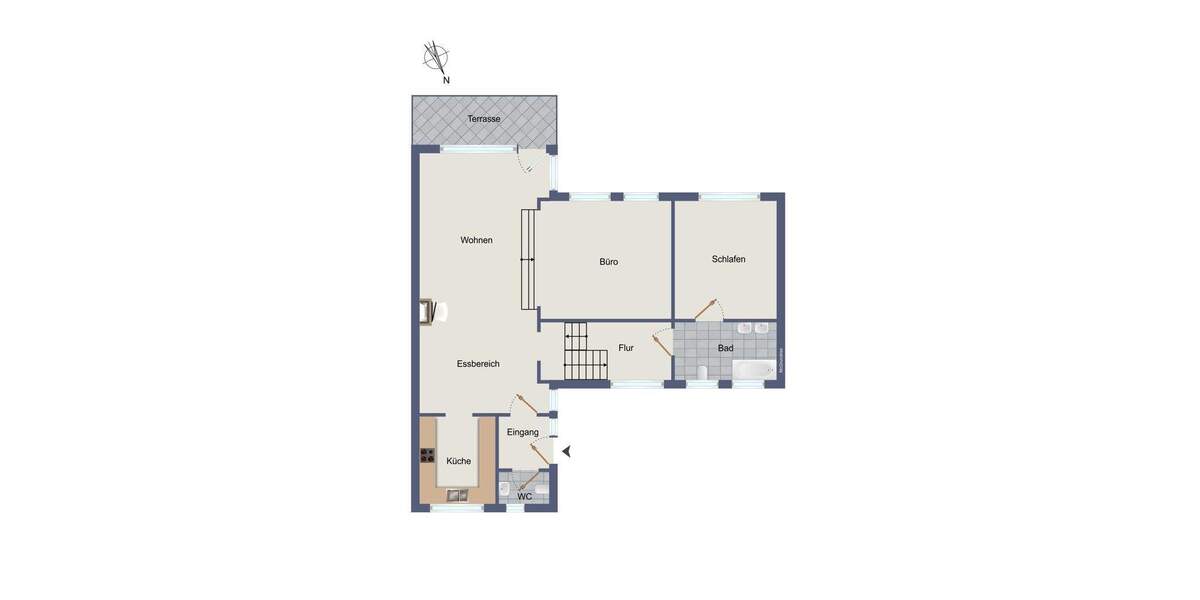 Reihenmittelhaus Hamburg Langenhorn - 5 Zimmer, 155 m&sup2;, 859.000&euro; | Angebot:25675088