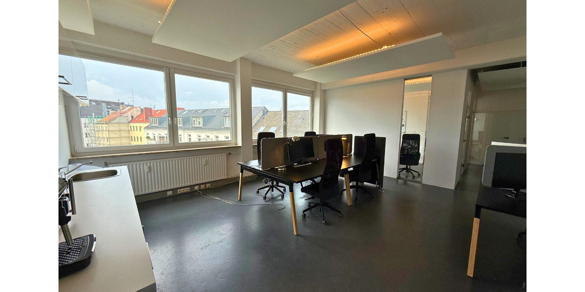 Arbeitsplätze in stylischem Loft an der Sternschanze - All-in-Miete zimmer