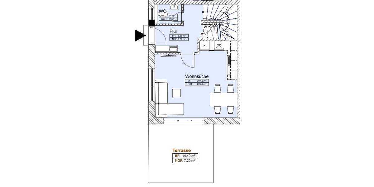 Etagenwohnung Hamburg Niendorf - 5 Zimmer, 107 m&sup2;, 598.000&euro; | Angebot:26904482