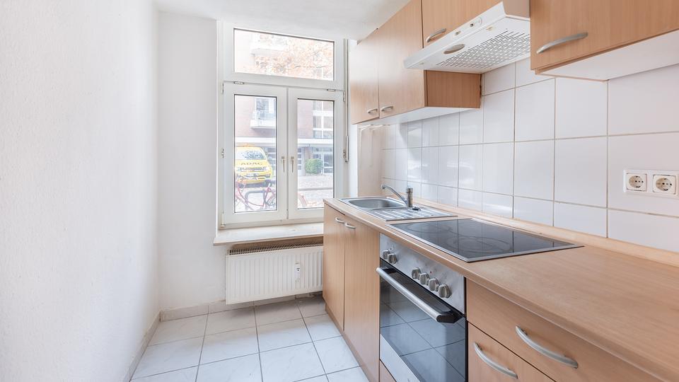 Erdgeschoßwohnung Hamburg Winterhude - 1 Zimmer, 35 m&sup2;, 480&euro; | Angebot:26423822