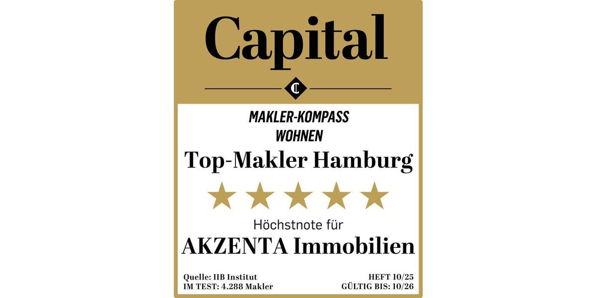 Etagenwohnung Hamburg / Volksdorf Volksdorf - 5 Zimmer, 120 m&sup2;, 585.000&euro; | Angebot:24833234