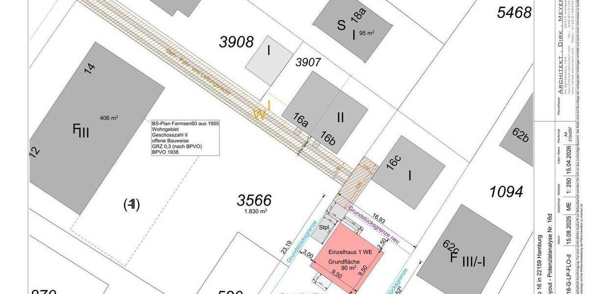 Grundstück Hamburg / Farmsen-Berne Farmsen-Berne - 299.000&euro; | Angebot:26289953
