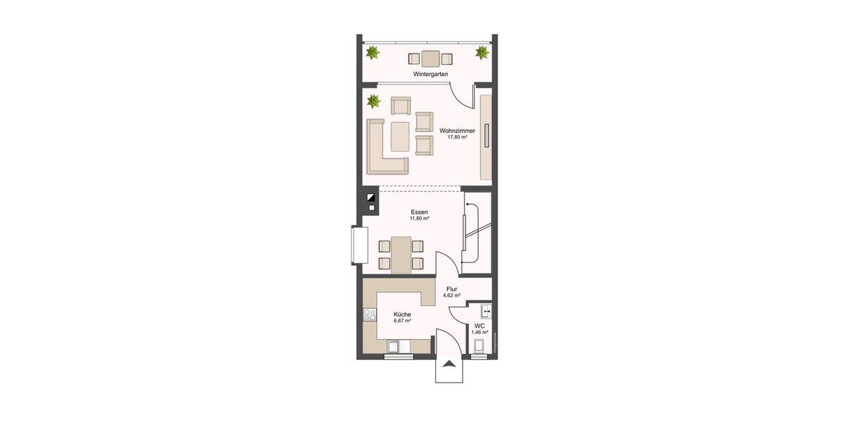 Doppelhaushälfte Rellingen - 5 Zimmer, 78 m&sup2;, 340.000&euro; | Angebot:26228531