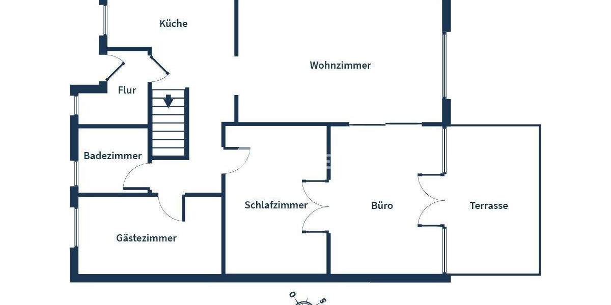 Einziehen und Wohlfühlen - Ansprechender Bungalow mit sonniger Terrasse und zwei Bädern 4 zimmer