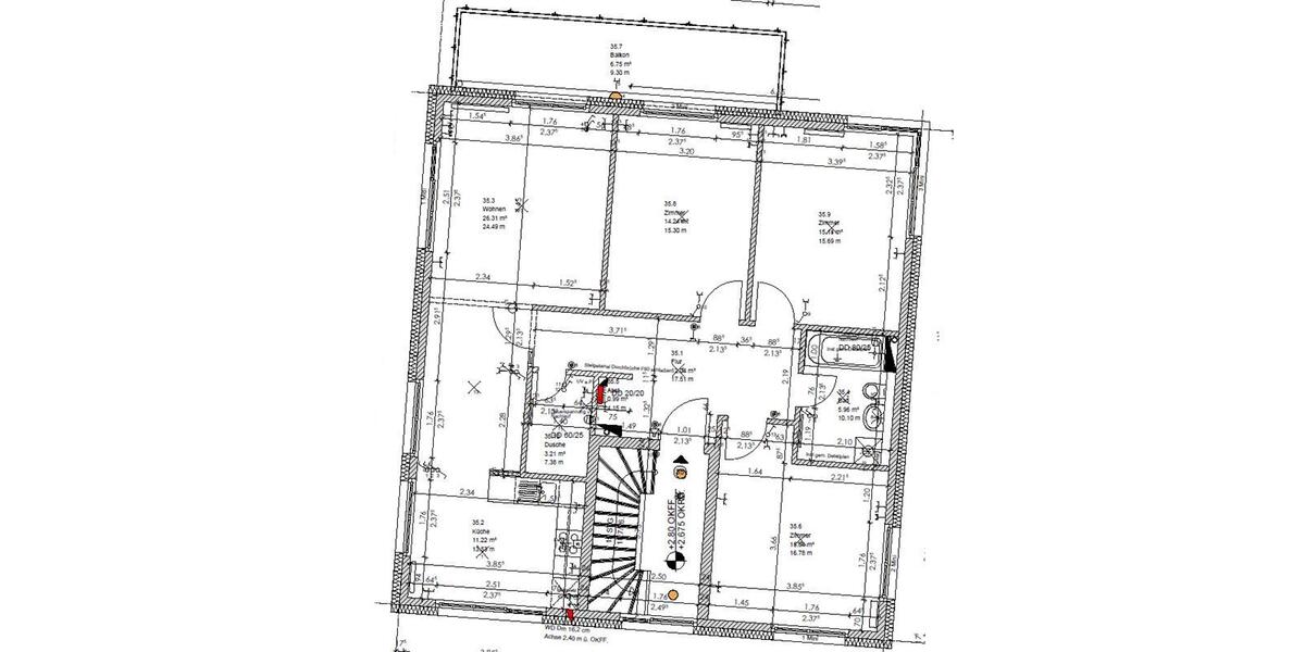 Etagenwohnung Hamburg Schnelsen - 4 Zimmer, 112 m&sup2;, 1.645&euro; | Angebot:26161695