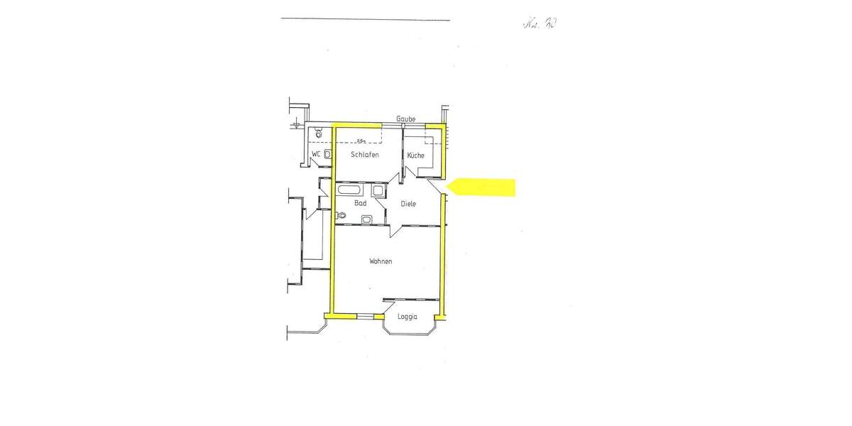 Etagenwohnung Ahrensburg - 2 Zimmer, 85 m&sup2;, 249.400&euro; | Angebot:24607597