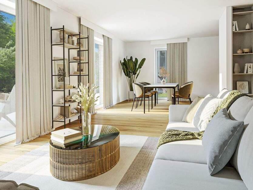Neubau hochwertiges A+ Rotklinker-Effizienzhaus 40 in bester Villenlage.