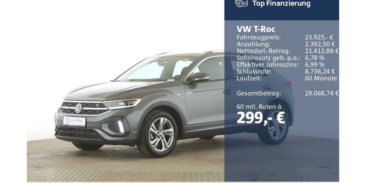 VW T-Roc 15.556 km 23.925 &euro; Buchholz 21244
