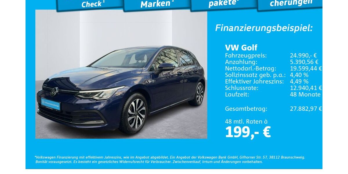 VW Golf 51.423 km 23.890 &euro; Glinde 21509