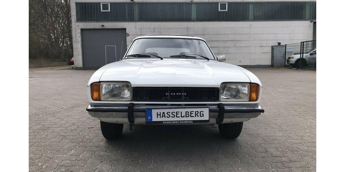 Ford Capri Lady in White H-Zulassung Mike Sanders 29.000 km 14.999 &euro; Hamburg 22339
