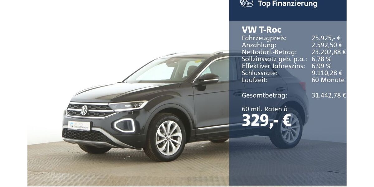 VW T-Roc 30.889 km 25.925 &euro; Jesteburg 21266