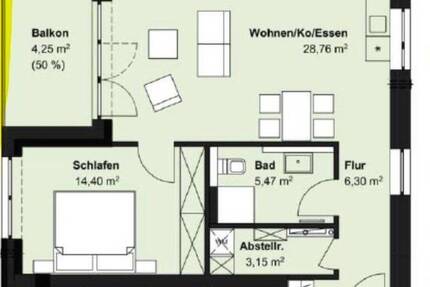 Wohnung Winsen (Luhe) Winsen - 2 Zimmer, 62 m&sup2;, 930&euro; | Angebot:26833833