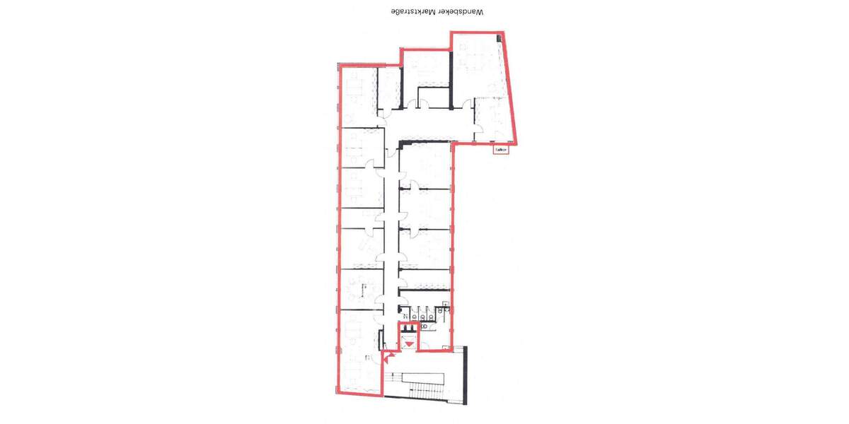 Gewerbeobjekt Hamburg Wandsbek - 1 Zimmer, 407 m&sup2;, 6.512&euro; | Angebot:24736295