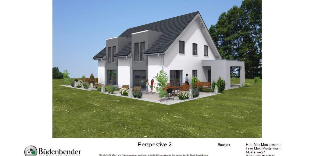 Modernes Haus für zwei FamilienGenerationen im schönen Hamburg. Individuell planbar. - Doppelhaushälfte Hamburg Poppenbüttel | Angebot:26111387