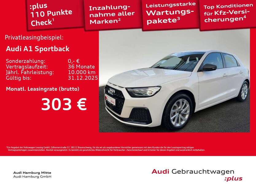 Audi A1 1.696 km 22.451 € Hamburg 22529