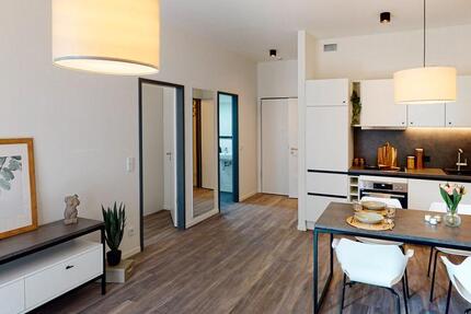 Kompakt und gemütlich - 2-Zimmer-Wohnung inkl. Einbauküche 2 zimmer