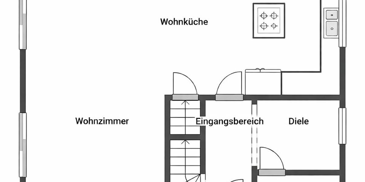 Einfamilienhaus Hamburg Horn - 4 Zimmer, 125 m&sup2;, 899.000&euro; | Angebot:26555724