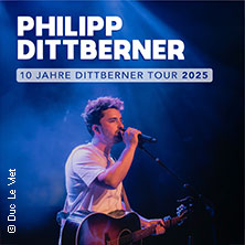 Philipp Dittberner - 10 Jahre Dittberner Tour 2025 15.10.2025 Mojo Club