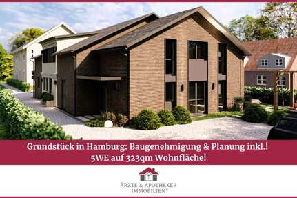 Grundstück zu verkaufen in Hamburg 648.000 € 568 m²