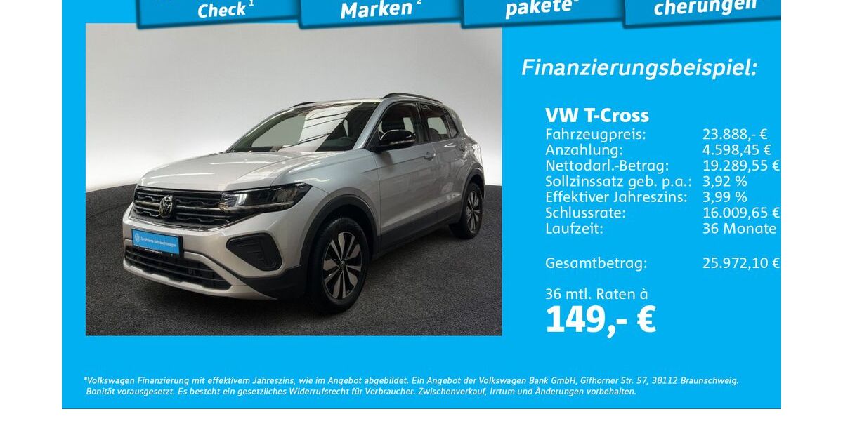 VW T-Cross 13.211 km 23.888 &euro; Hamburg 22761
