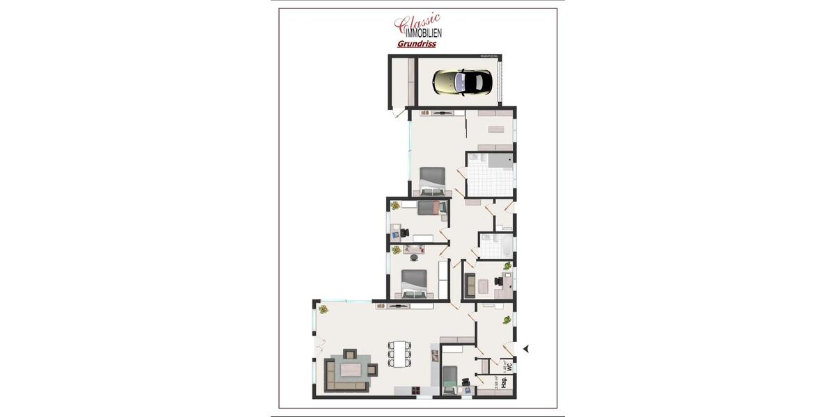 Bungalow Rellingen - 5 Zimmer, 180 m&sup2;, 3.250&euro; | Angebot:26603453