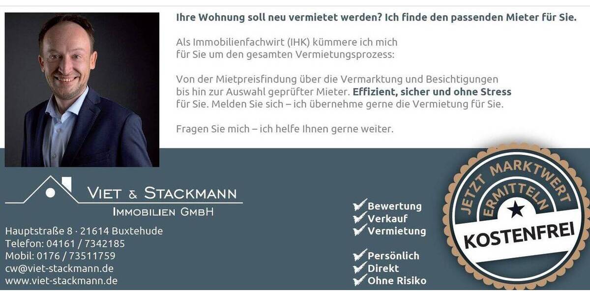 Gewerbeobjekt Buxtehude - 1 Zimmer, 400&euro; | Angebot:26117347