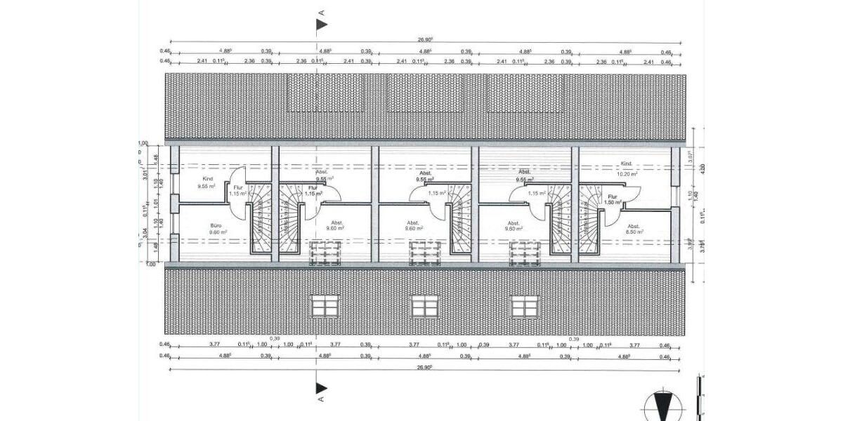 Reihenhaus Horneburg - 4 Zimmer, 132 m&sup2;, 1.400&euro; | Angebot:26337457
