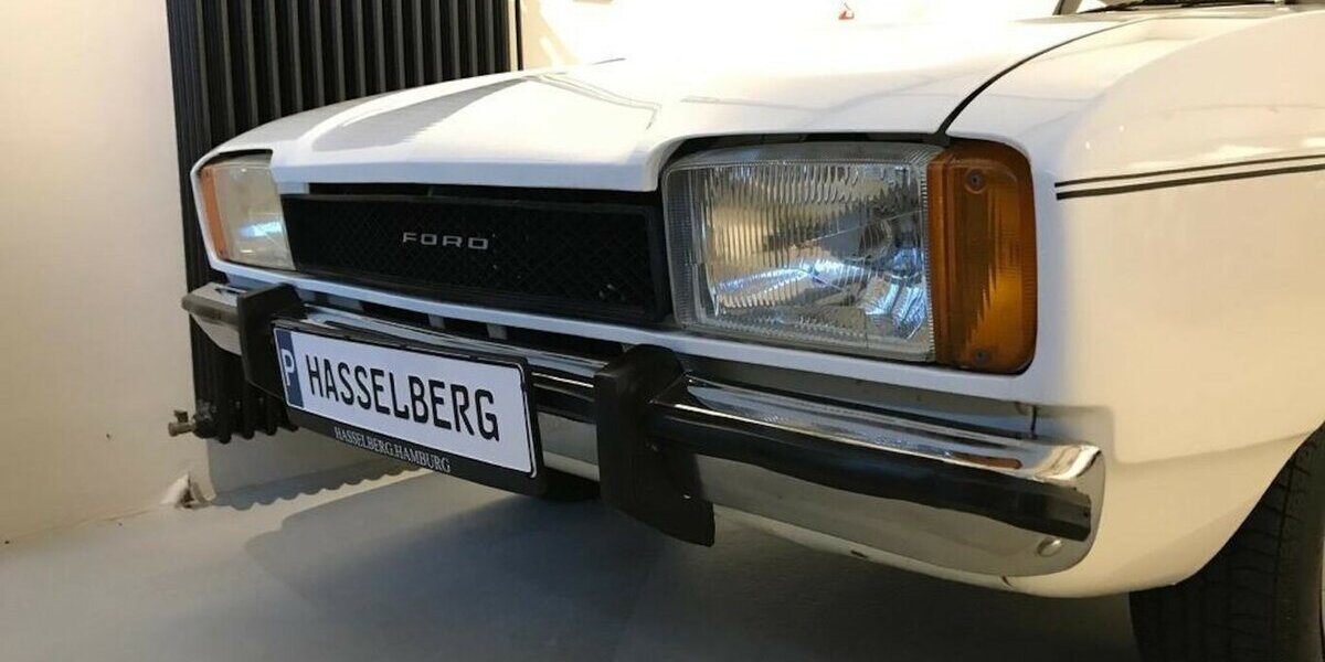 Ford Capri Lady in White H-Zulassung Mike Sanders 29.000 km 14.999 &euro; Hamburg 22339